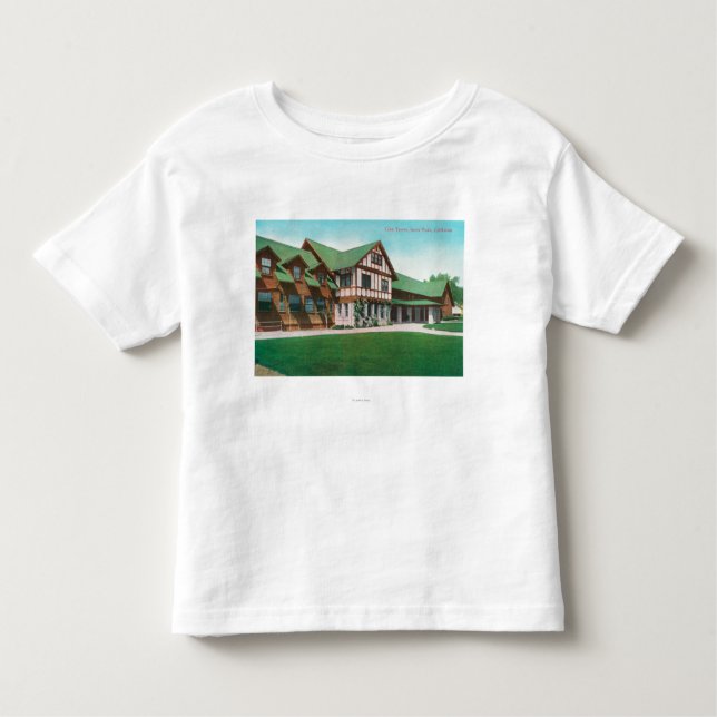 Camiseta Infantil Vista exterior do vale TavernSanta Paula, CA (Frente)