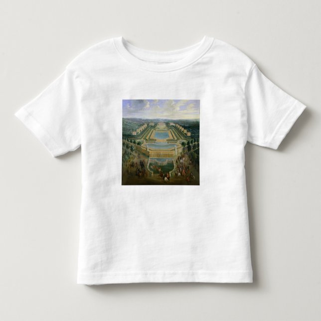 Camiseta Infantil Vista geral do castelo (Frente)