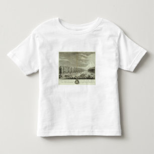 Camiseta Infantil Vista gravada de St Petersburg 2