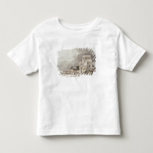 Camiseta Infantil Vista na estrada de Chitpore, Calcutá, placa II d