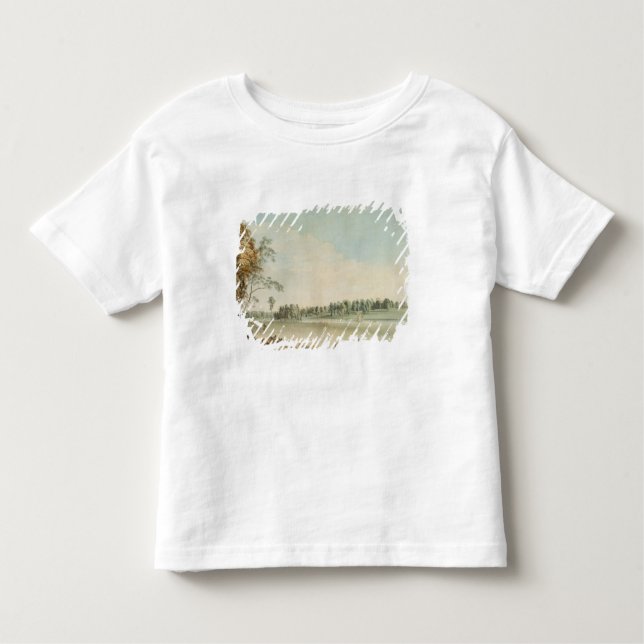 Camiseta Infantil Vista noroeste do alojamento de Wakefield em (Frente)