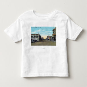 Camiseta Infantil Vista ocidental de StreetVisalia principal, CA 2