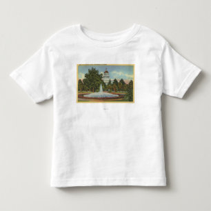 Camiseta Infantil Vista ocidental do Capitólio do estado