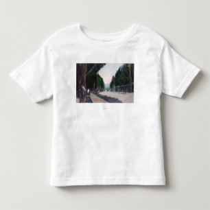 Camiseta Infantil Vista oriental em StreetLewiston principal,