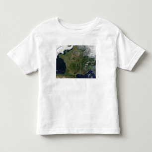 Camiseta Infantil Vista satélite de France