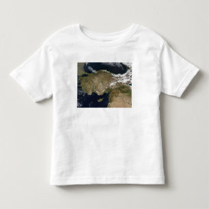 Camiseta Infantil Vista satélite de Turquia