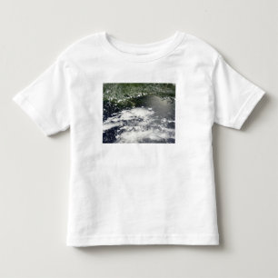 Camiseta Infantil Vista satélite do óleo que escapa 2