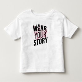 Camiseta Infantil Vista sua história: T-Shirts personalizáveis única