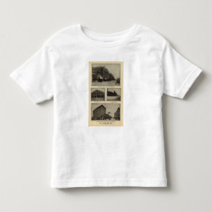 Camiseta Infantil Vistas, Boise, Idaho
