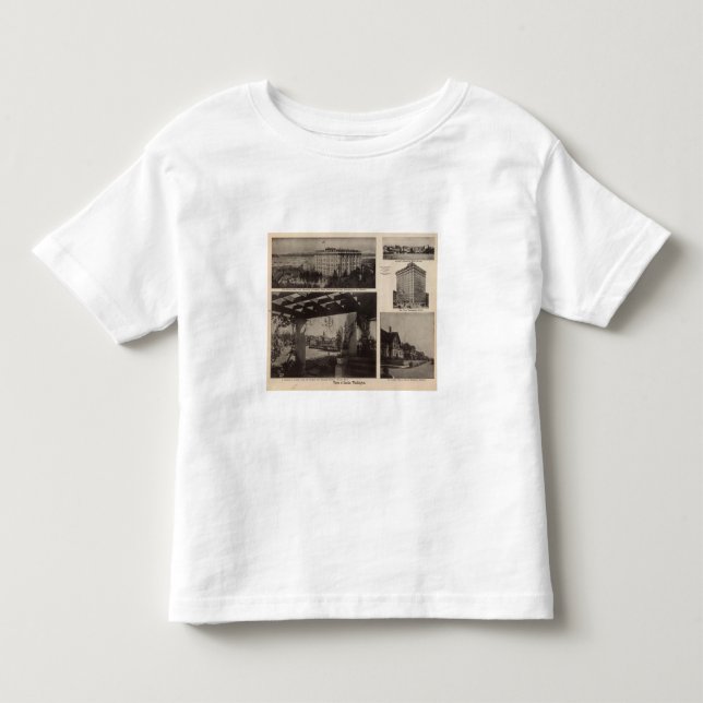Camiseta Infantil Vistas, Seattle (Frente)