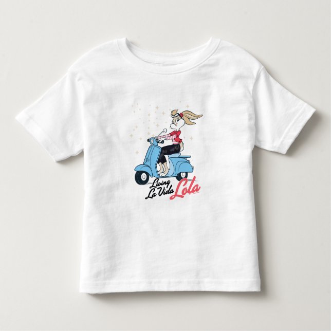 Camiseta Infantil Vivendo o Patinete La Vida Lola Graphic (Frente)