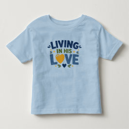 Camiseta Infantil Viver em Seu amor