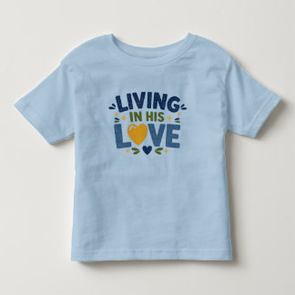 Camiseta Infantil Viver em Seu amor