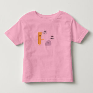 Camiseta Infantil Você arranca você domina o adolescente