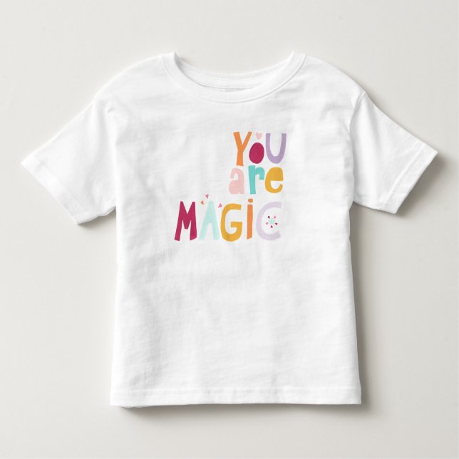 Camiseta Infantil Você é mágica (Frente)