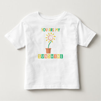 Camiseta Infantil Você É Meu Sol: Design De Girassol Cheio