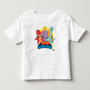Camiseta Infantil Você é Roarsome Dino Ranch