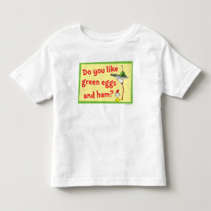 Camiseta Infantil Você Gosta de Ovos Verdes e Presunto?