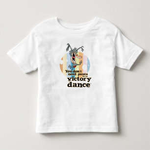 Camiseta Infantil Você não precisa de calças para a dança da vitória