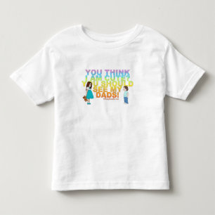 Camiseta Infantil Você pensa que eu sou bonito? Você deve ver meus