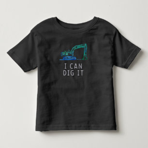 Camiseta Infantil Você Pode Fazê-Lo Um Truck Toddler Hoodie, Um Esca