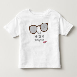 Camiseta Infantil Você vai atirar no seu olho!