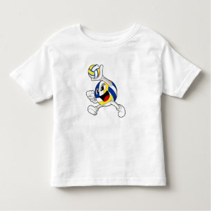 Camiseta Infantil Voleibol com voleibol
