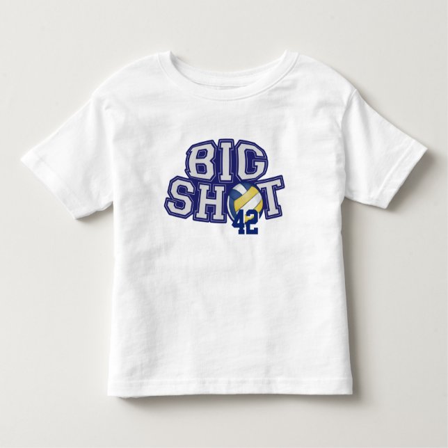 Camiseta Infantil Voleibol Grande (Frente)