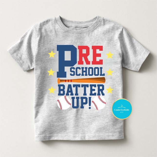 Camiseta Infantil Voltar ao Teto Escolar | Bateria pré-escolar para  (Criador carregado)