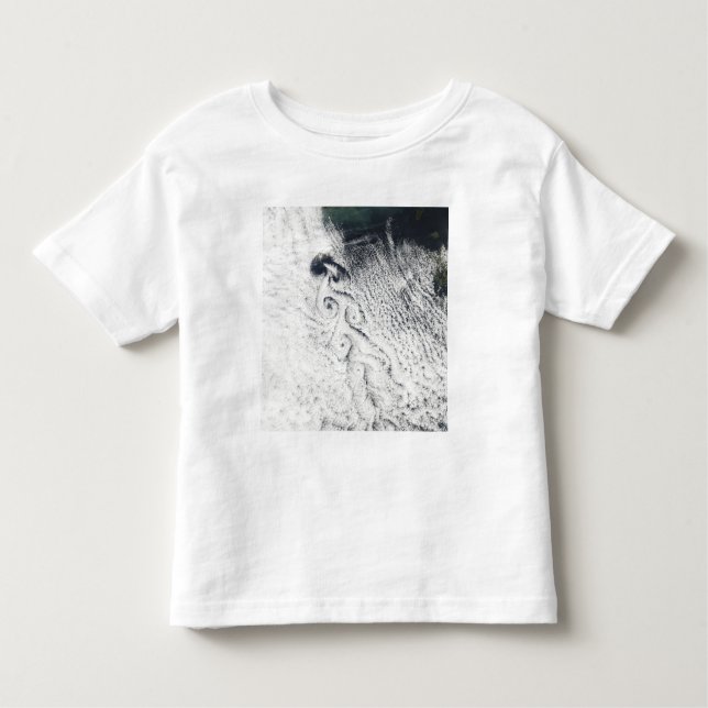 Camiseta Infantil Von Karmann em vórtices (Frente)