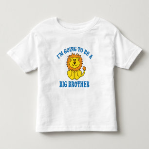 Camiseta Infantil Vou ser um grande irmão