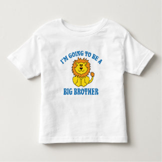 Camiseta Infantil Vou ser um grande irmão