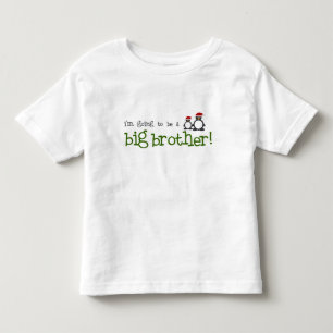 Camiseta Infantil Vou ser um irmão mais velho