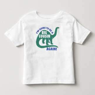 Camiseta Infantil Vou Ser Um Primo Grande Novamente