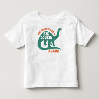 Camiseta Infantil Vou Ser Um Primo Grande Novamente