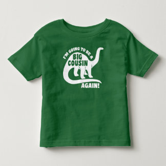 Camiseta Infantil Vou Ser Um Primo Grande Novamente