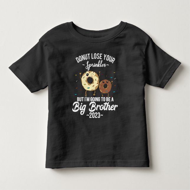 Camiseta Infantil Vou ser uma Rosquinha do Big Brother 2023 (Frente)
