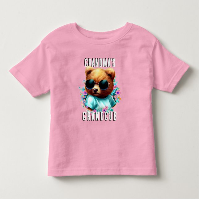 Camiseta Infantil Vovô Sassy da vovó (Frente)