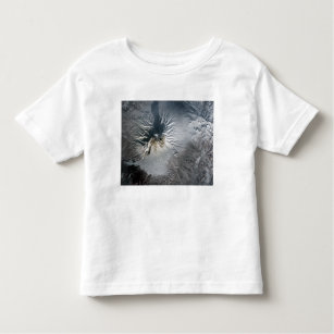 Camiseta Infantil Vulcão Shiveluch na Rússia