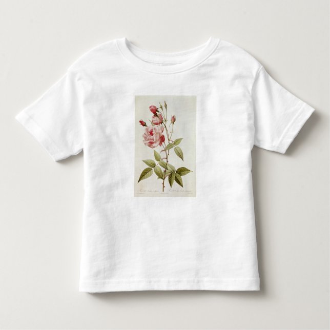 Camiseta Infantil Vulgar Indica de Rosa, 'dos rosas de Les (Frente)