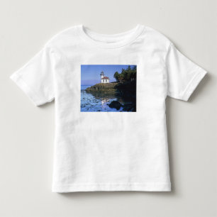 Camiseta Infantil WA, Ilha de San Juan, farol de Lime Kiln