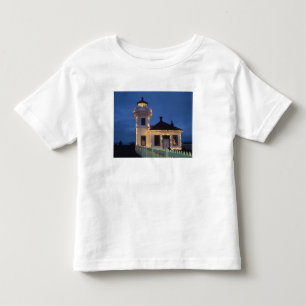 Camiseta Infantil WA, Mukilteo, Farol de Mukilteo, estabelecido