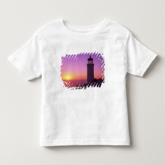 Camiseta Infantil WA, Parque Estadual de Cabo Desapontado, North Hea (Frente)