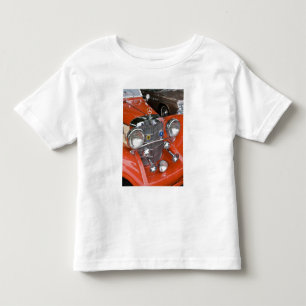 Camiseta Infantil WA, Seattle, automóvel alemão clássico.