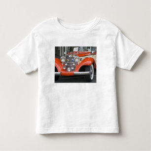 Camiseta Infantil WA, Seattle, automóvel alemão clássico. 2
