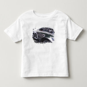 Camiseta Infantil WA, Seattle, automóvel americano clássico. 2