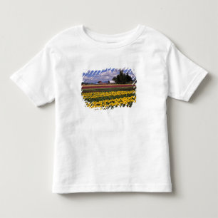 Camiseta Infantil WA, Vale do Skagit, Tulipa do Vale do Skagit