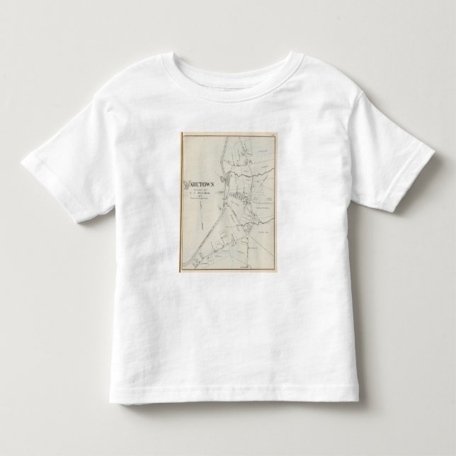 Camiseta Infantil Waretown, New-jersey (Frente)