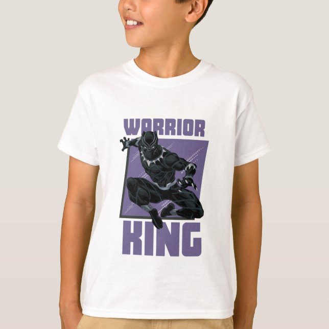 Camiseta Infantil Warrior King (Frente)