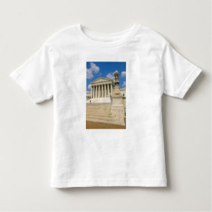 Camiseta Infantil Washington, C.C., construção da corte suprema